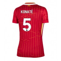 Camiseta Liverpool Ibrahima Konate #5 Primera Equipación Replica 2024-25 para mujer mangas cortas